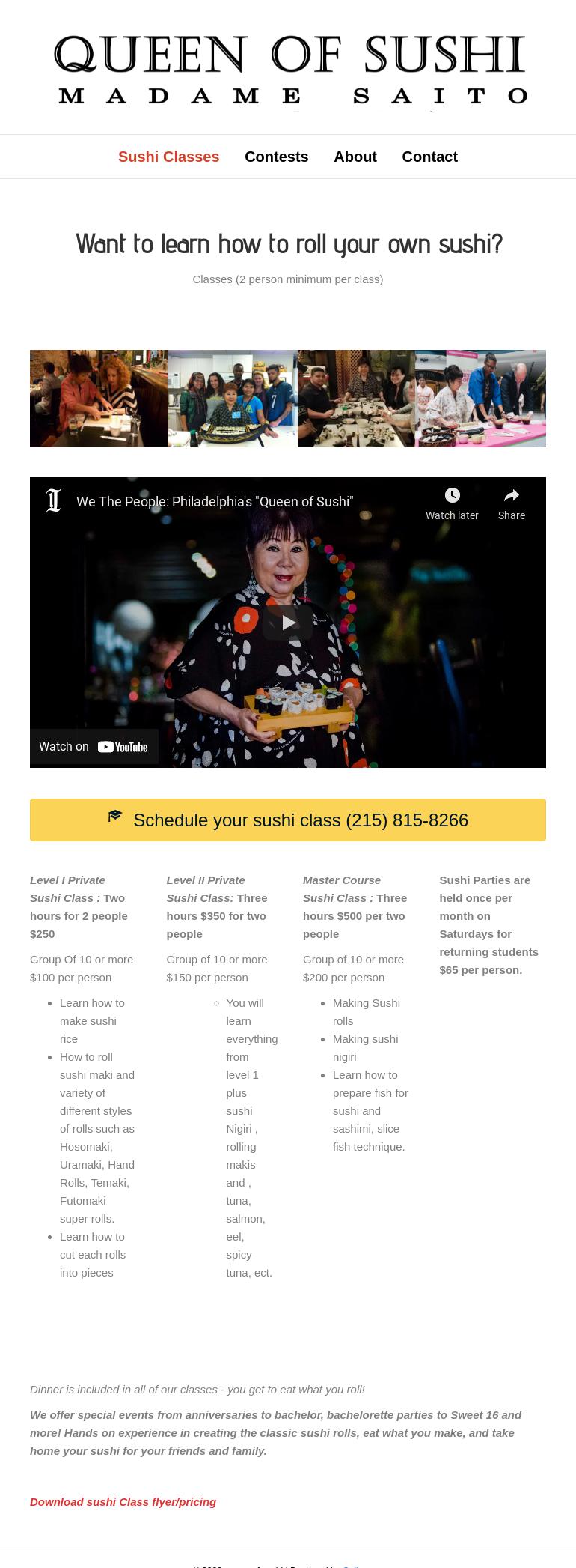 Le Champignon De Tokio Sushi Menu