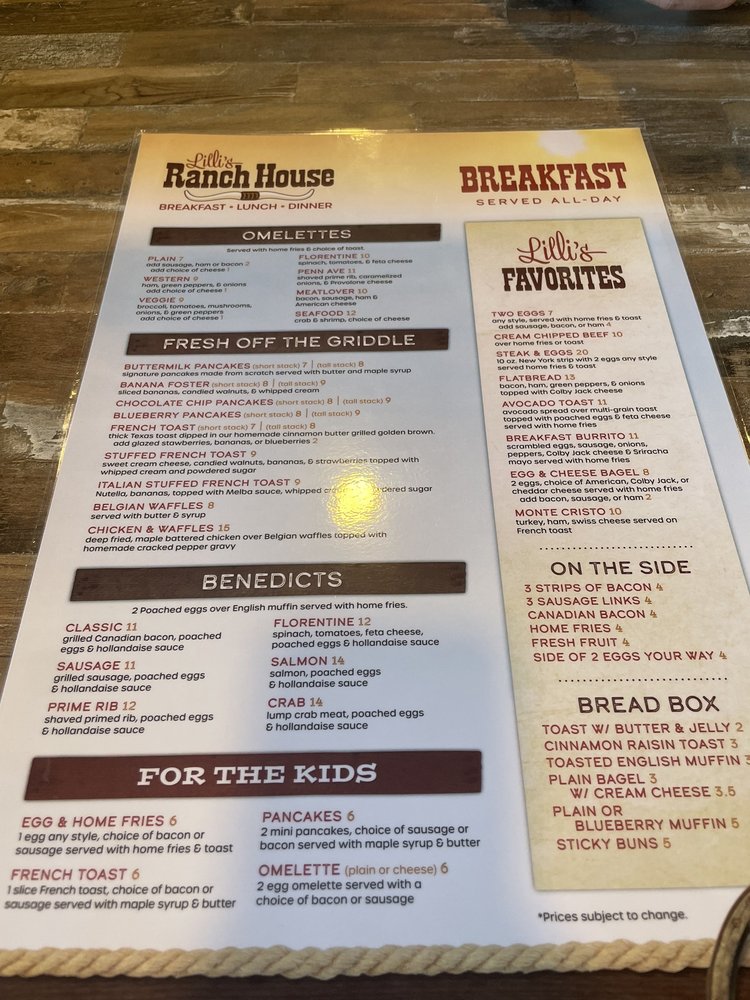Lilli's Ranch House & Creamery 2738 Penn Ave, West Lawn, PA 19609