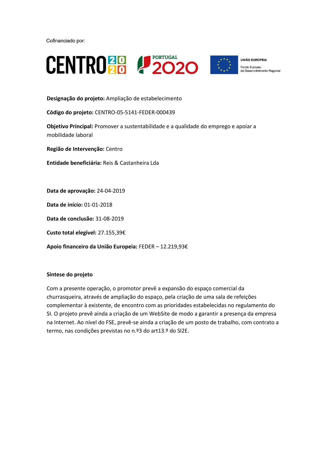 Churrasqueira 3 Globos Menu