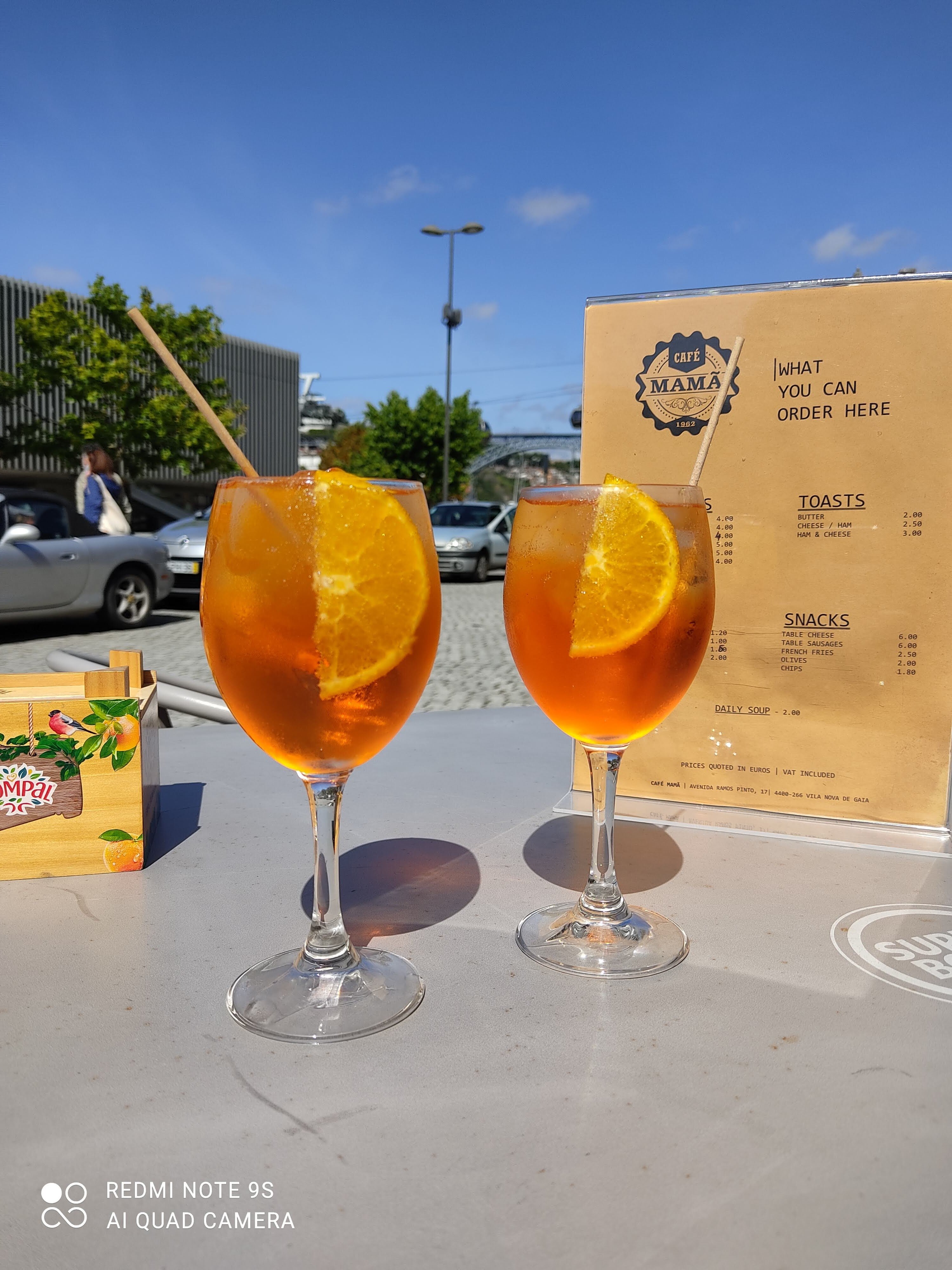 Café Madureira Menu