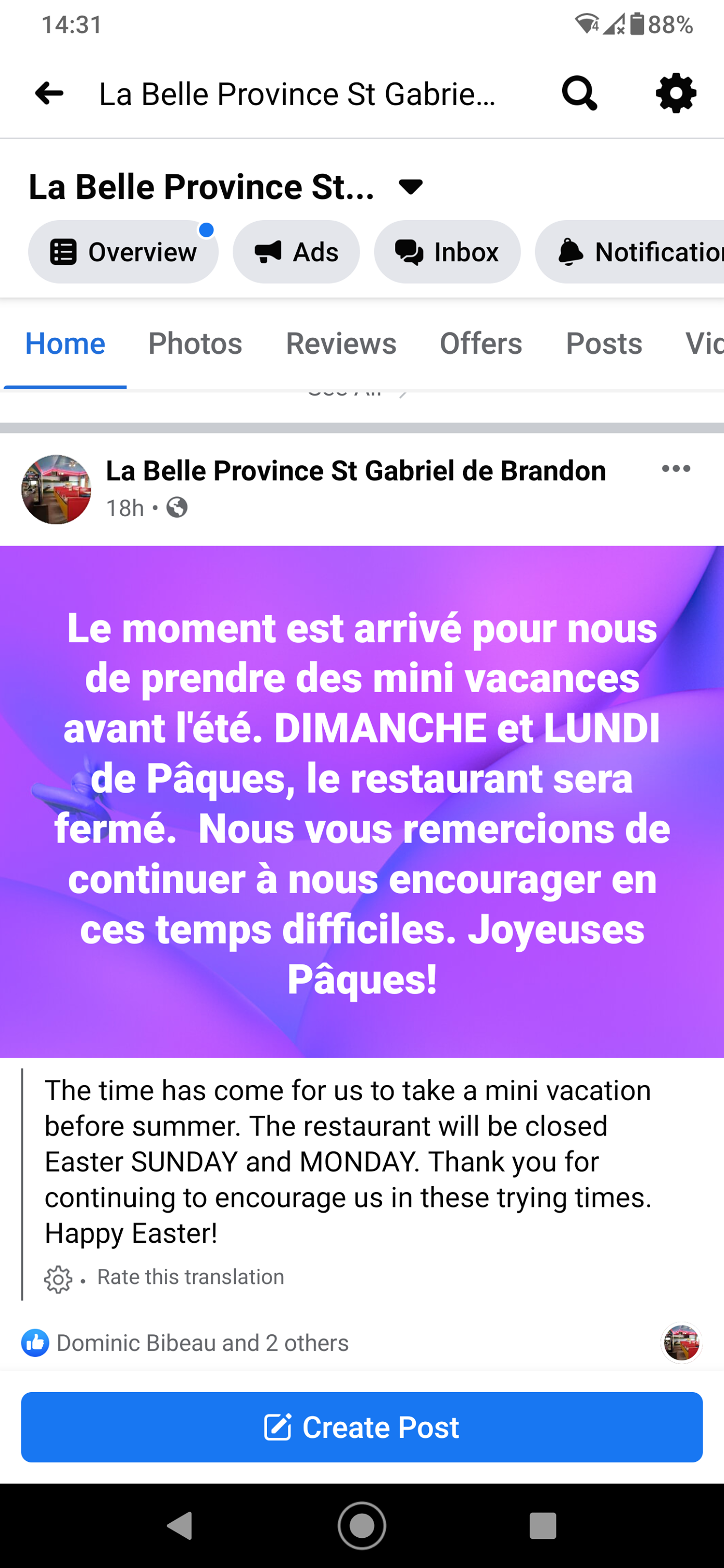 Photo credit: facebook