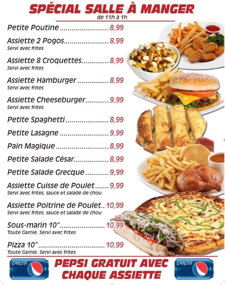 Med Pizza Restaurant Livraison Menu
