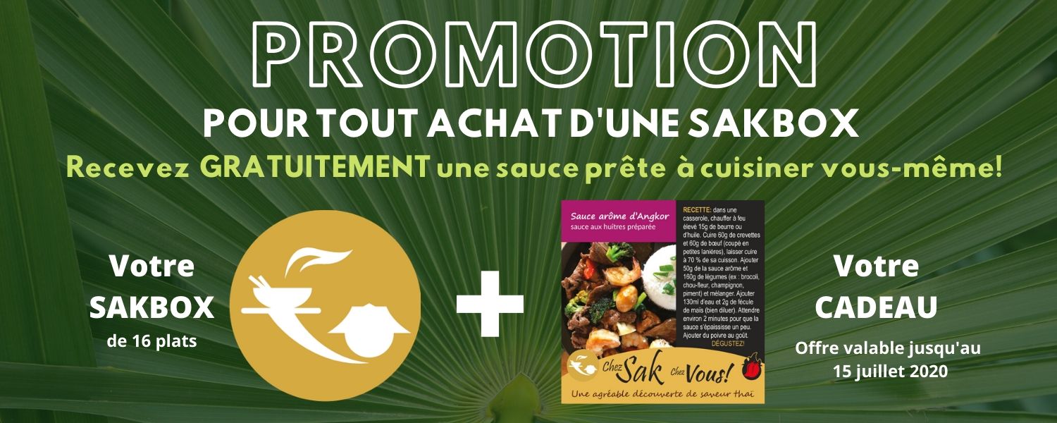 Restaurant Chez Sak Menu