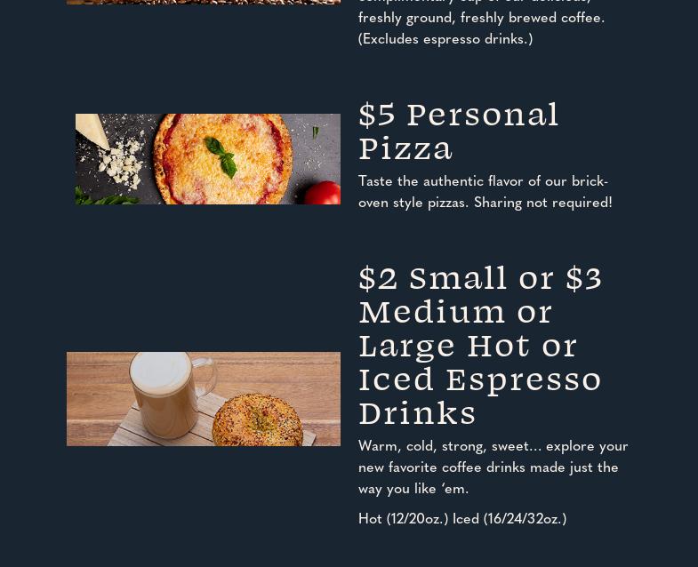 Neon Marketplace Portsmouth Menu