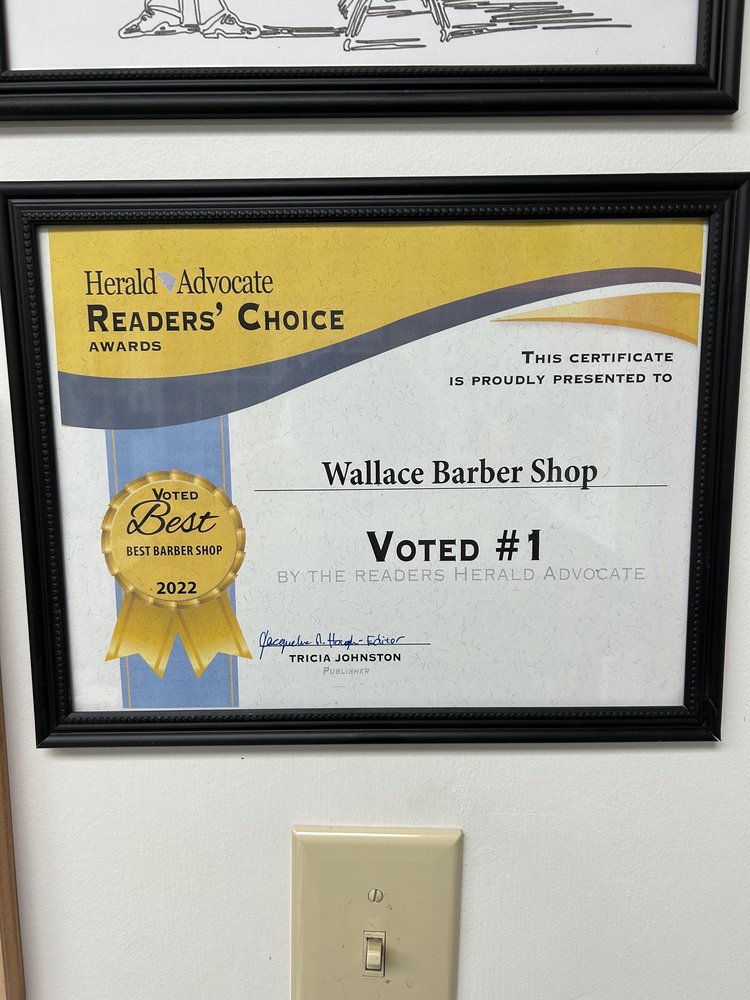 Wallace’s Barber Shop 142 S Marlboro St, Bennettsville South Carolina 29512