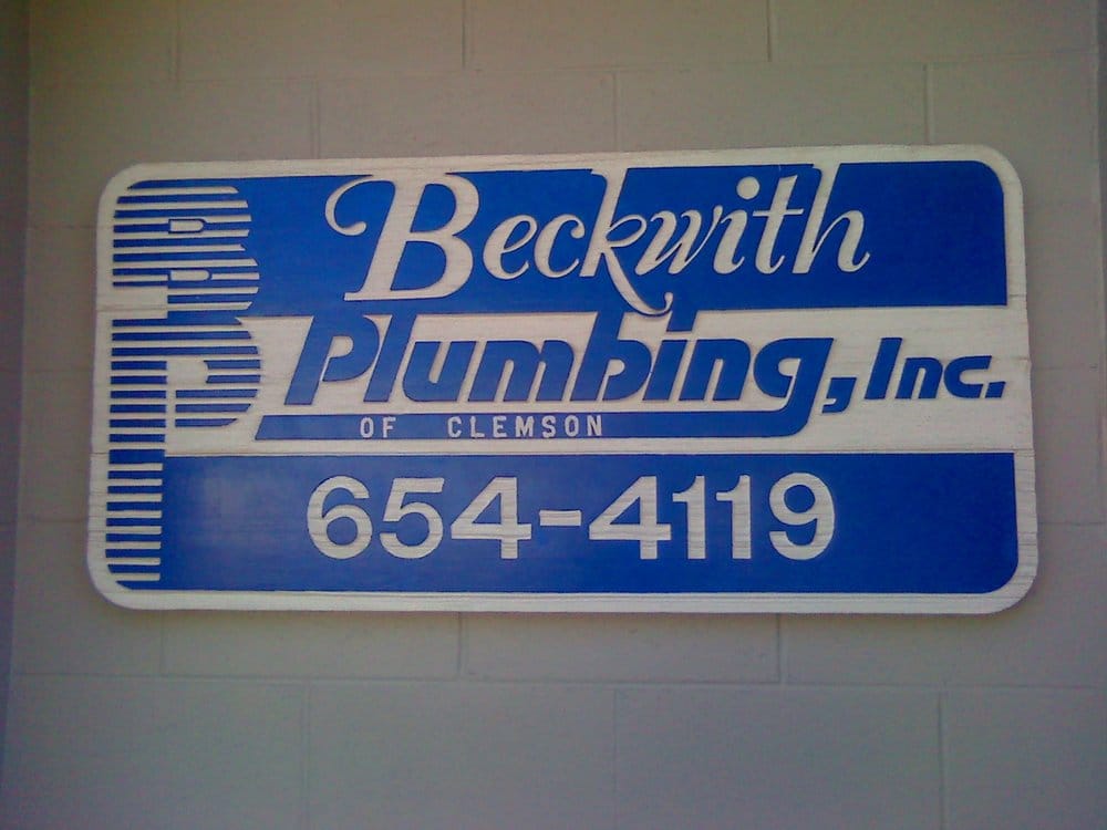 Beckwith Plumbing of Clemson 101 Goldman St, Clemson South Carolina 29631
