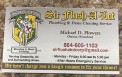 Sir Flush A Lot Plumbing