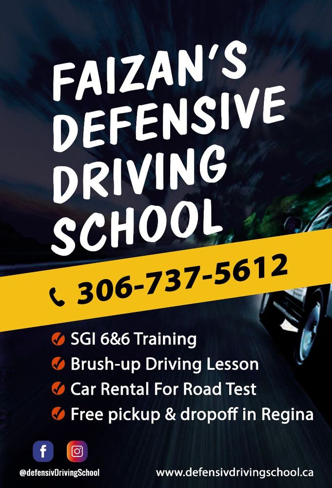Faizan's Defensive Driving School | SGI Certified 3261 Green Stone Rd, Regina, SK S4V 3R4