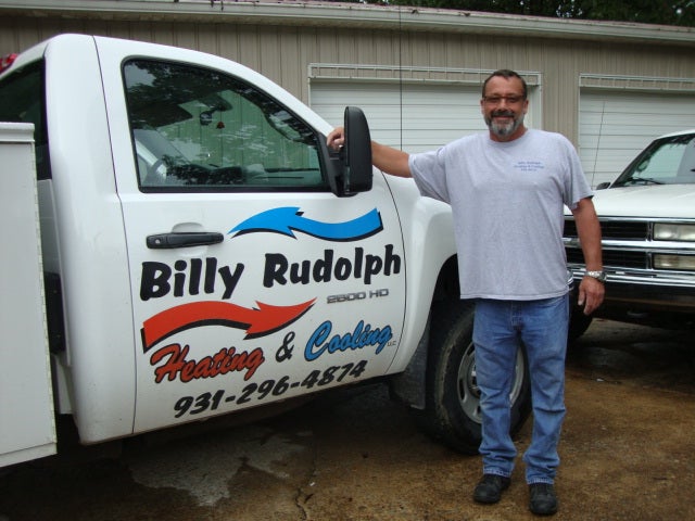 Billy Rudolph Heating & Cooling, LLC 8945 TN-13, Hurricane Mills Tennessee 37078