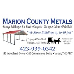Marion County Metal Roofing & Gutters