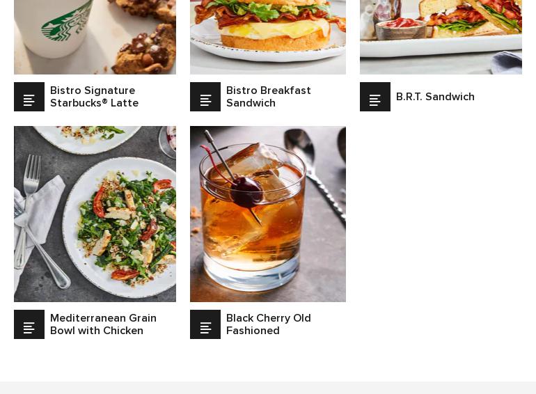 The Bistro - Eat. Drink. Connect.® Menu