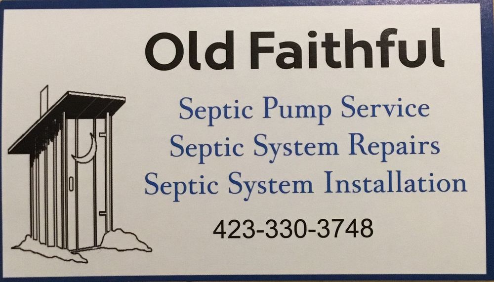 old faithful septic 1250 Scioto Rd, Unicoi Tennessee 37692