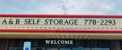 A & B Self Storage, Embroidery, and Sales