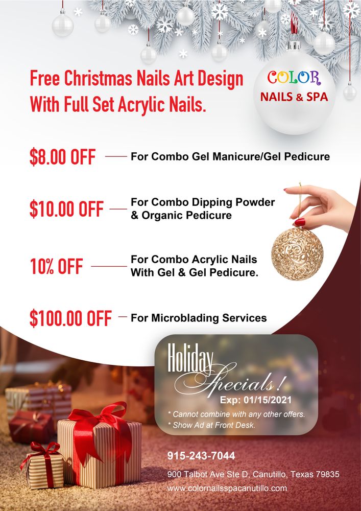 LV SPA & NAILS in Canutillo, TX 79835