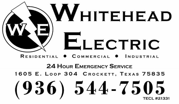 Whitehead Electric 110 E Goliad Ave, Crockett Texas 75835