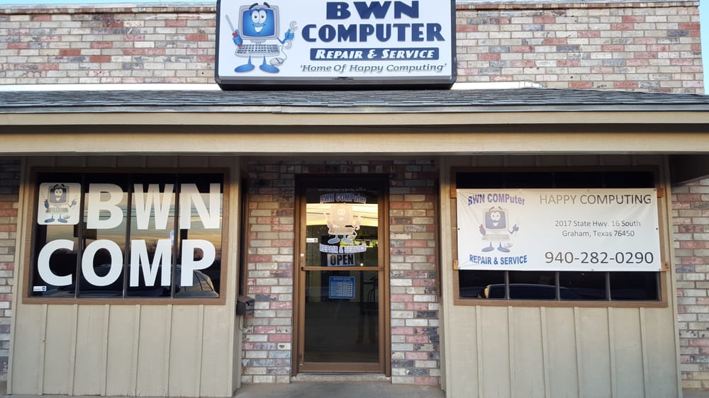 BWN Computer Repair and Service 2017 TX-16, Graham Texas 76450