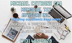 Memorial Tax Advisors LLC: Cotrone Mike CPA