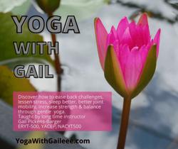 Yoga with Gail Pickens-Barger, Beginners Yoga in Port Neches & Beaumont, Texas In-Person and Online