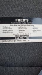 Fred's Radiator & Auto Repair