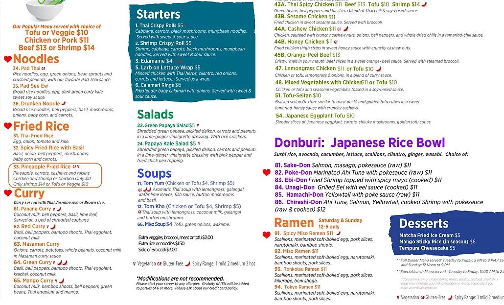 The Bistro - Eat. Drink. Connect.® Menu