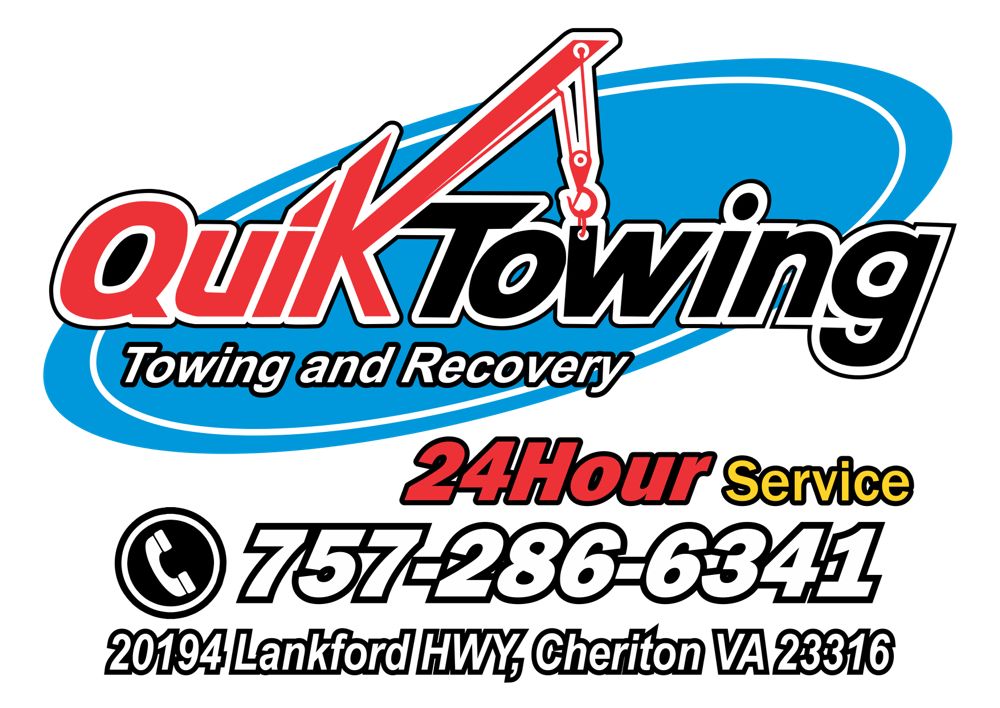 Quik Towing 20194 Lankford Hwy, Cheriton Virginia 23316