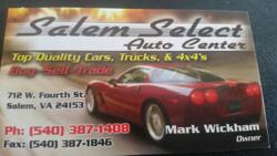 Salem Select Auto Center