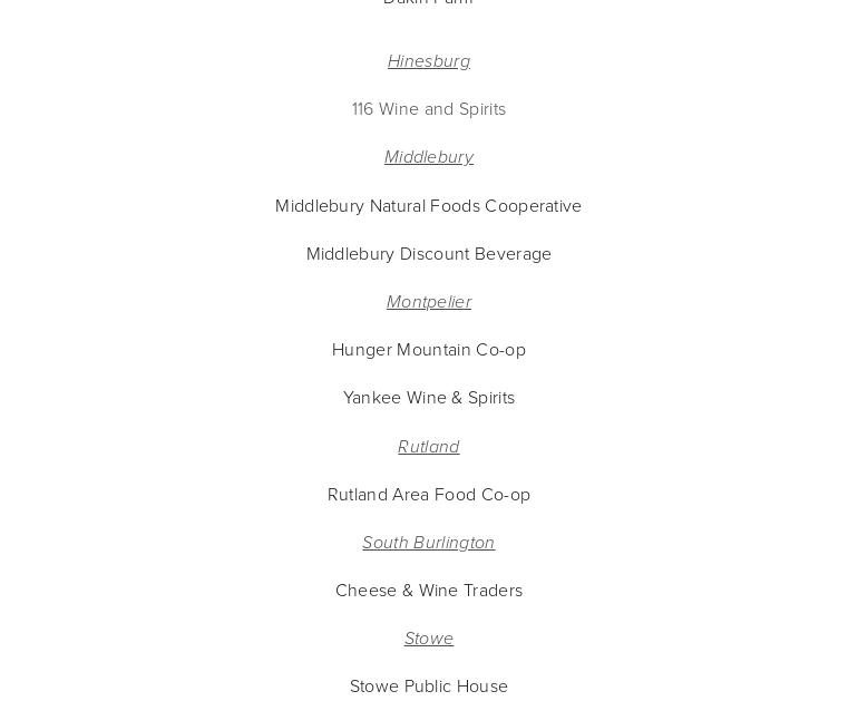 Golden Rule Mead Menu