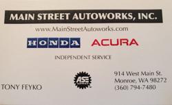 Main Street Autoworks, LLC.