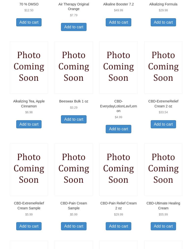 Mill Creek Natural Foods Menu