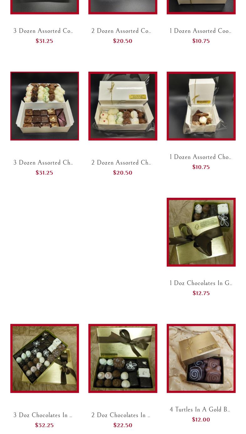 Gabriele's German Sweets Menu