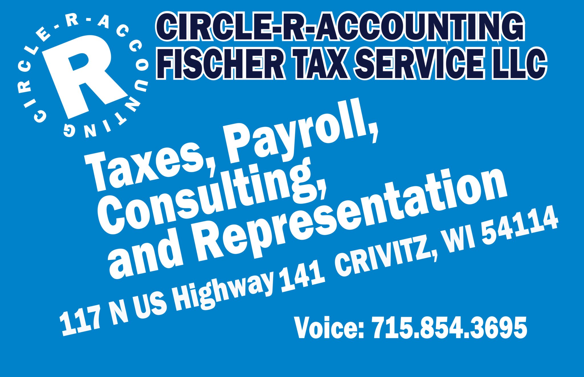 Fischer Tax & Financial Services 117 N U.S. Hwy 141, Crivitz Wisconsin 54114