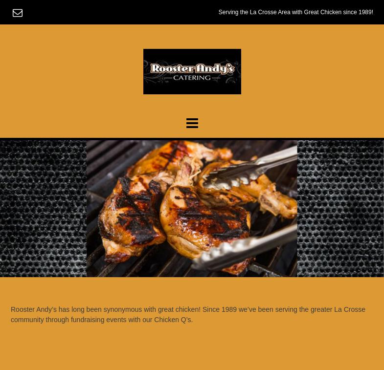 Rooster Andy's Catering Inc Menu