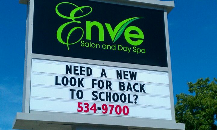 Enve Salon and Day Spa 212 W Main St, Waterford Wisconsin 53185