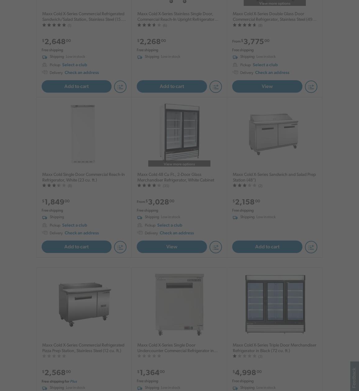 Sam's Club Cafe Menu
